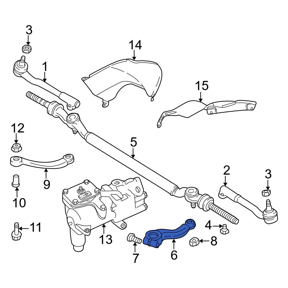 bmw oe 32211141552 steering pitman arm carid com