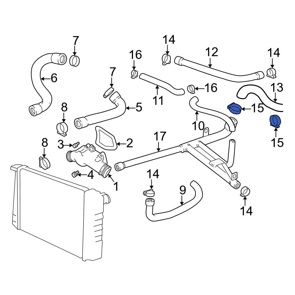 BMW OE 64218367179 Power Steering Hose Clamp