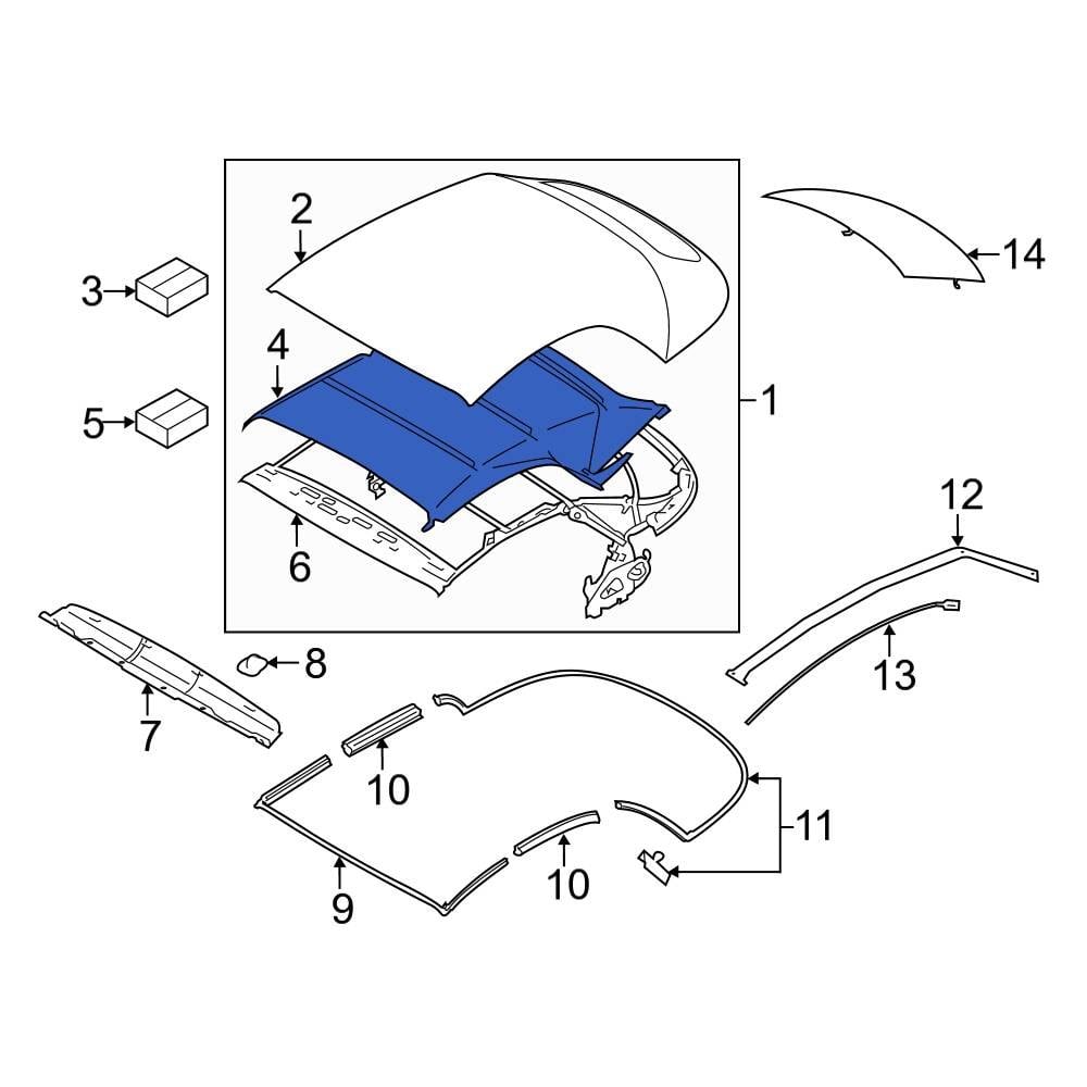 BMW OE 54377492106 - Headliner