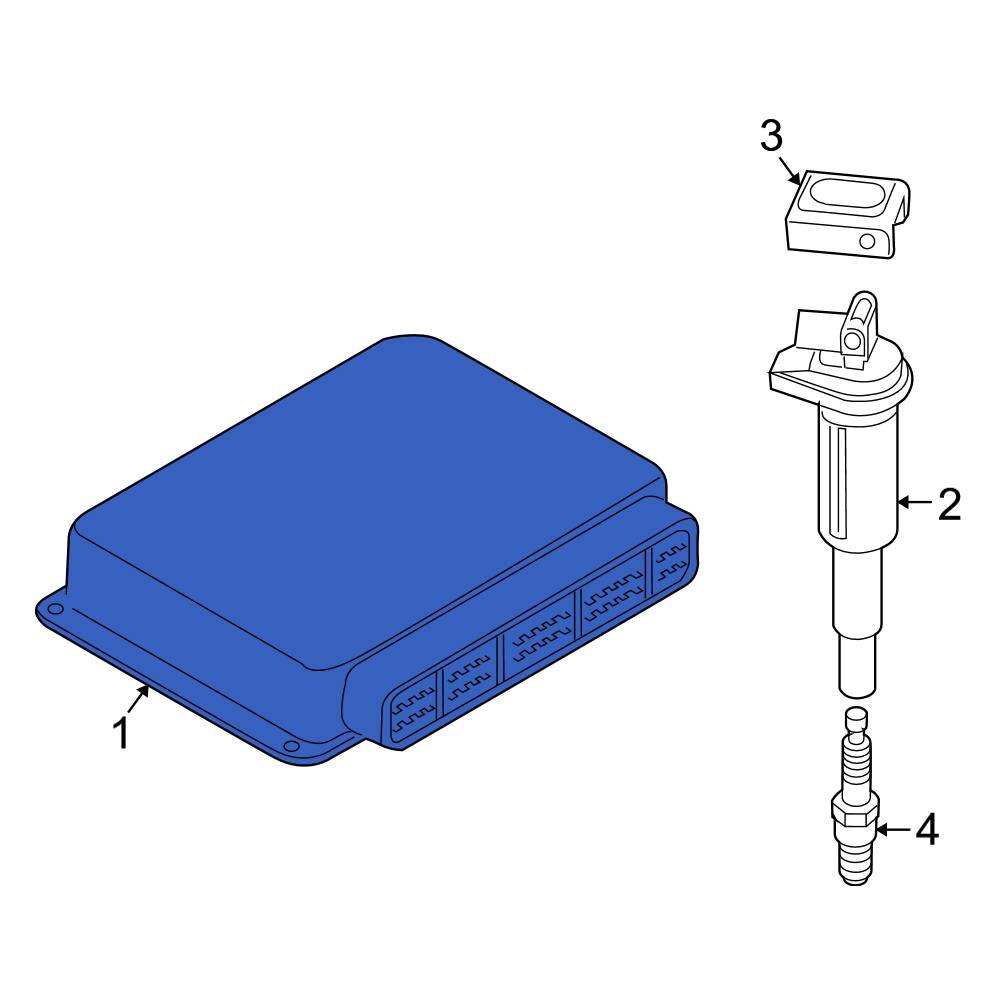 BMW OE 12147842121 Engine Control Module (ECM)