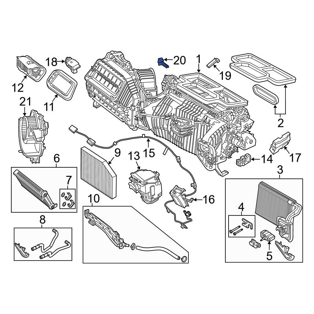 bmw oe 64119238084 a c evaporator temperature sensor carid com