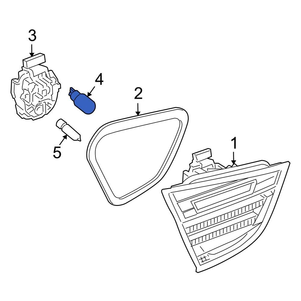 BMW OE 63217160935 Back Up Light Bulb