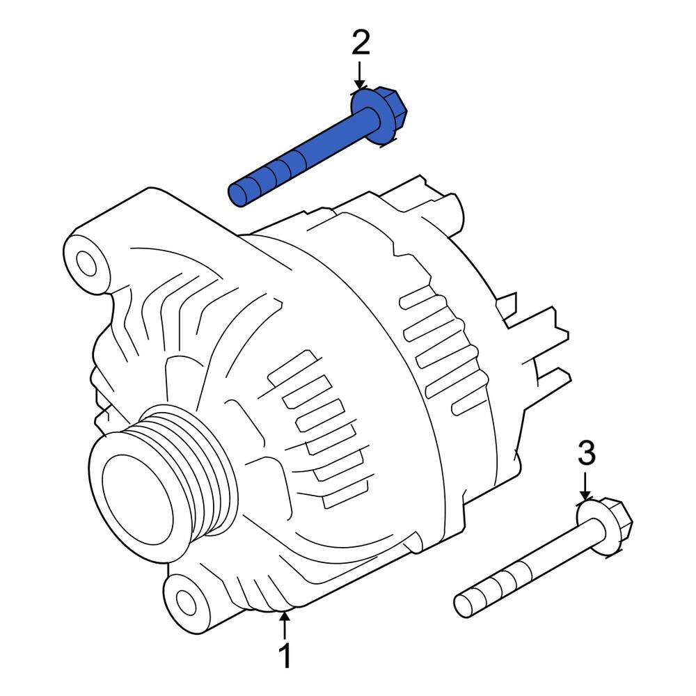 BMW OE 12319908220 Upper Alternator Bracket Bolt