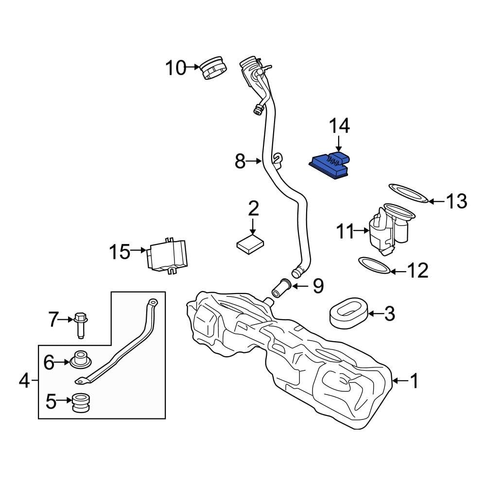 BMW OE 16138485646 Fuel Temperature Sensor