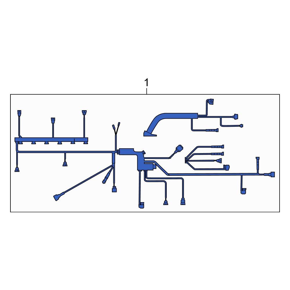 BMW OE 12517566504 - Engine Wiring Harness