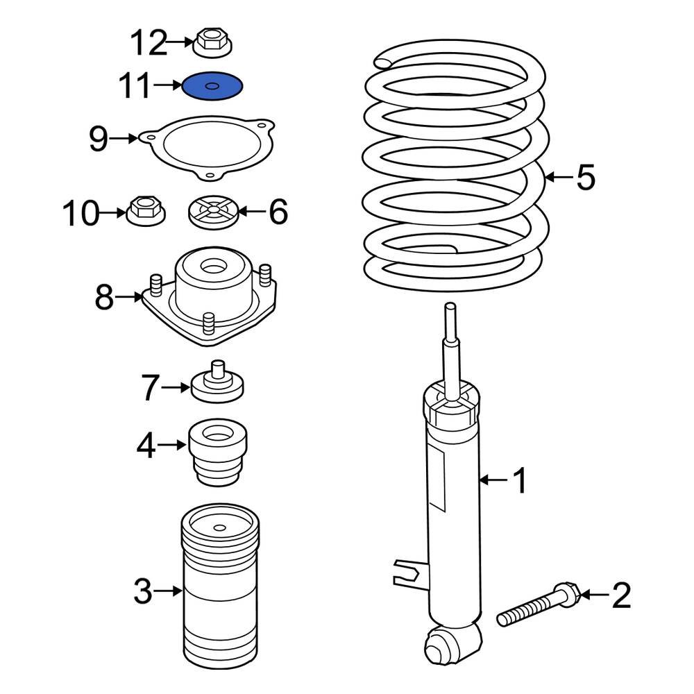 BMW OE 33526862139 Shock Mount Washer