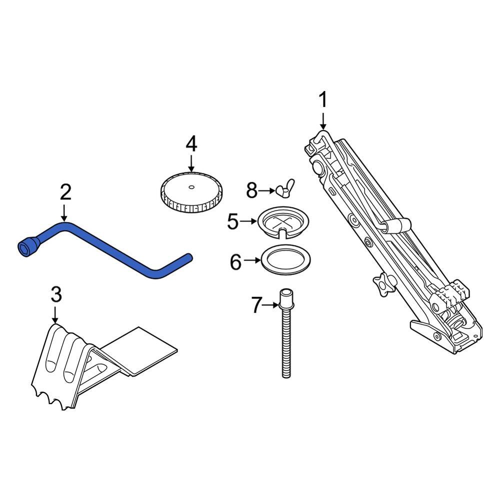 BMW OE 71126788617 Wheel Lug Wrench