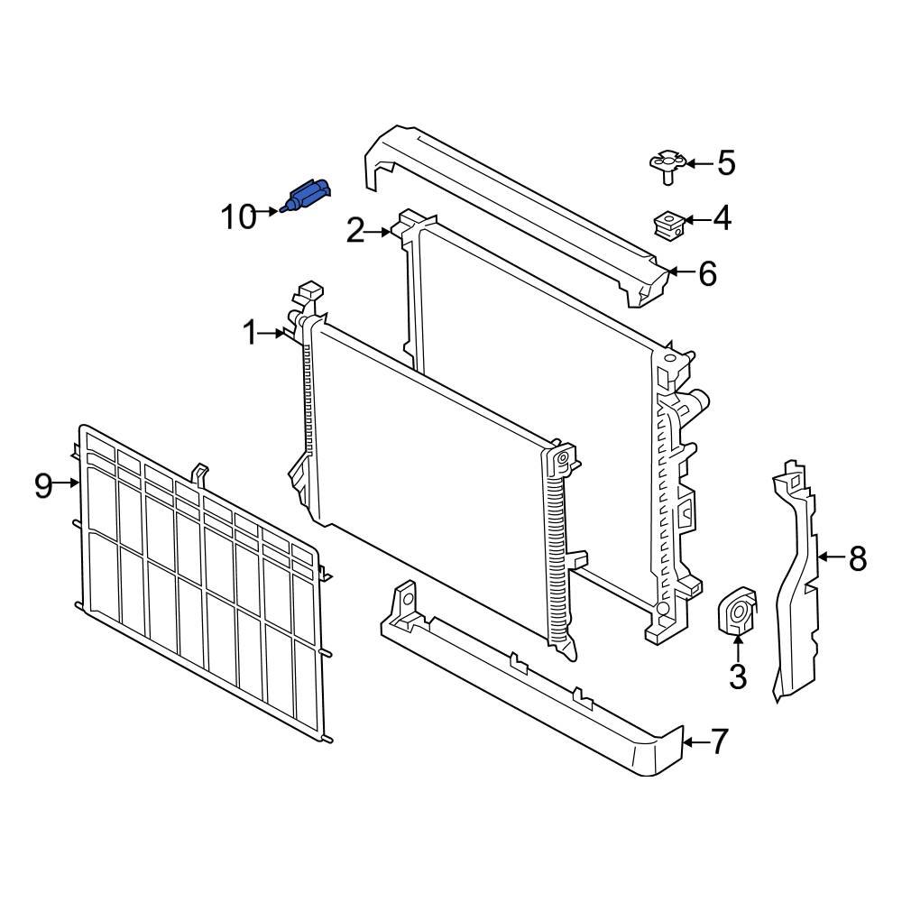 BMW OE 13628650714 Engine Cooling Fan Sensor