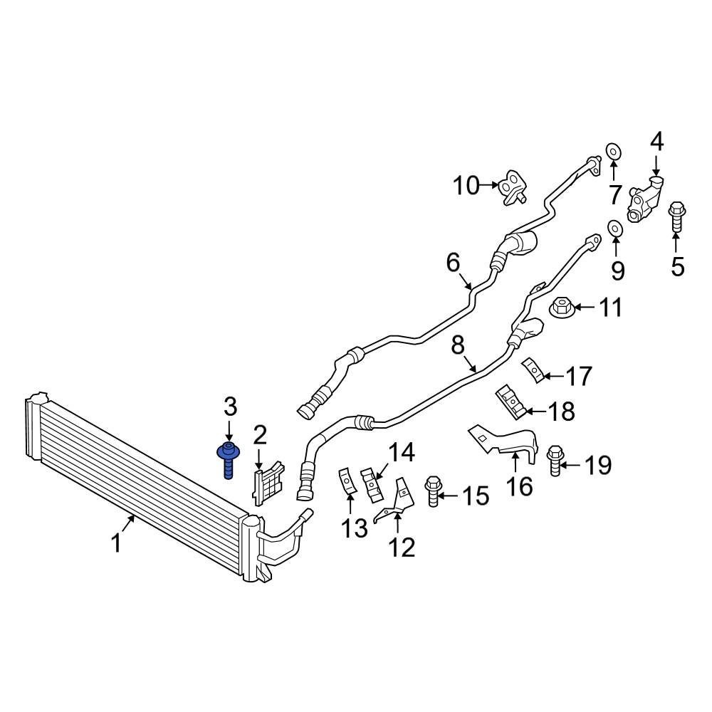 BMW OE 07129907551 Mass Air Flow Sensor Screw