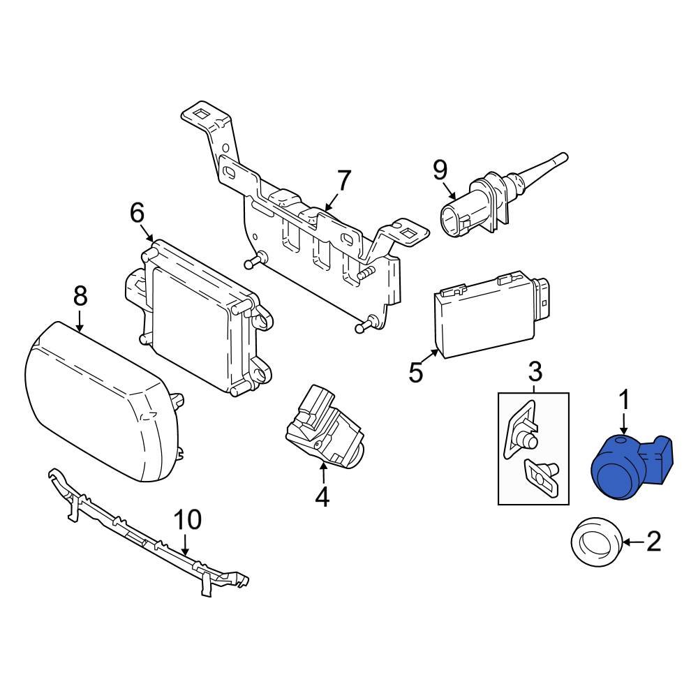 Bmw Oe 66209826956 - Front Parking Aid Sensor