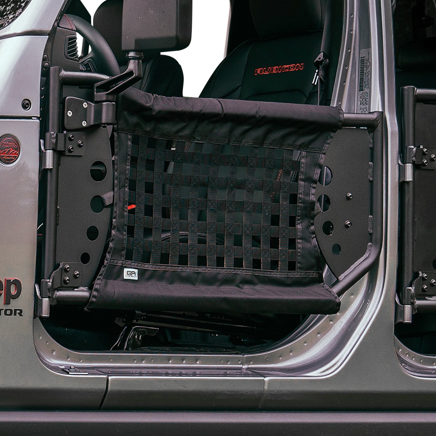 Body Armor 4x4® JL6149 Gen 3 Black Powder Coat Front Trail Doors