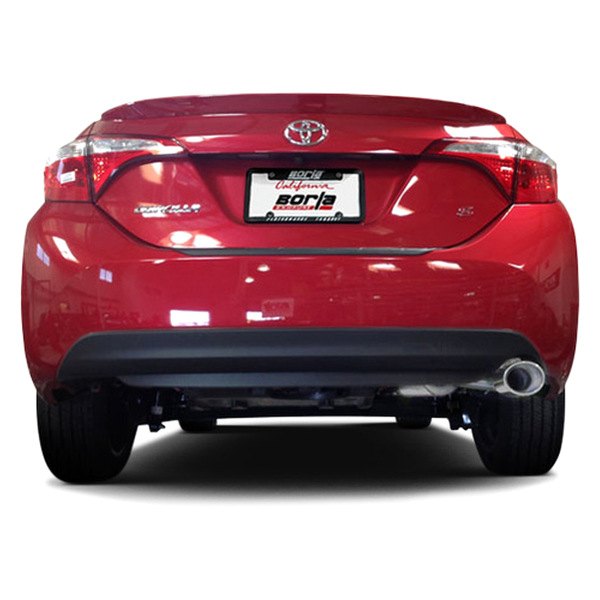 Details about   Stainless Steel Car Exhaust Muffler Tail Pipe Cover For Toyota Corolla 2014-2015
