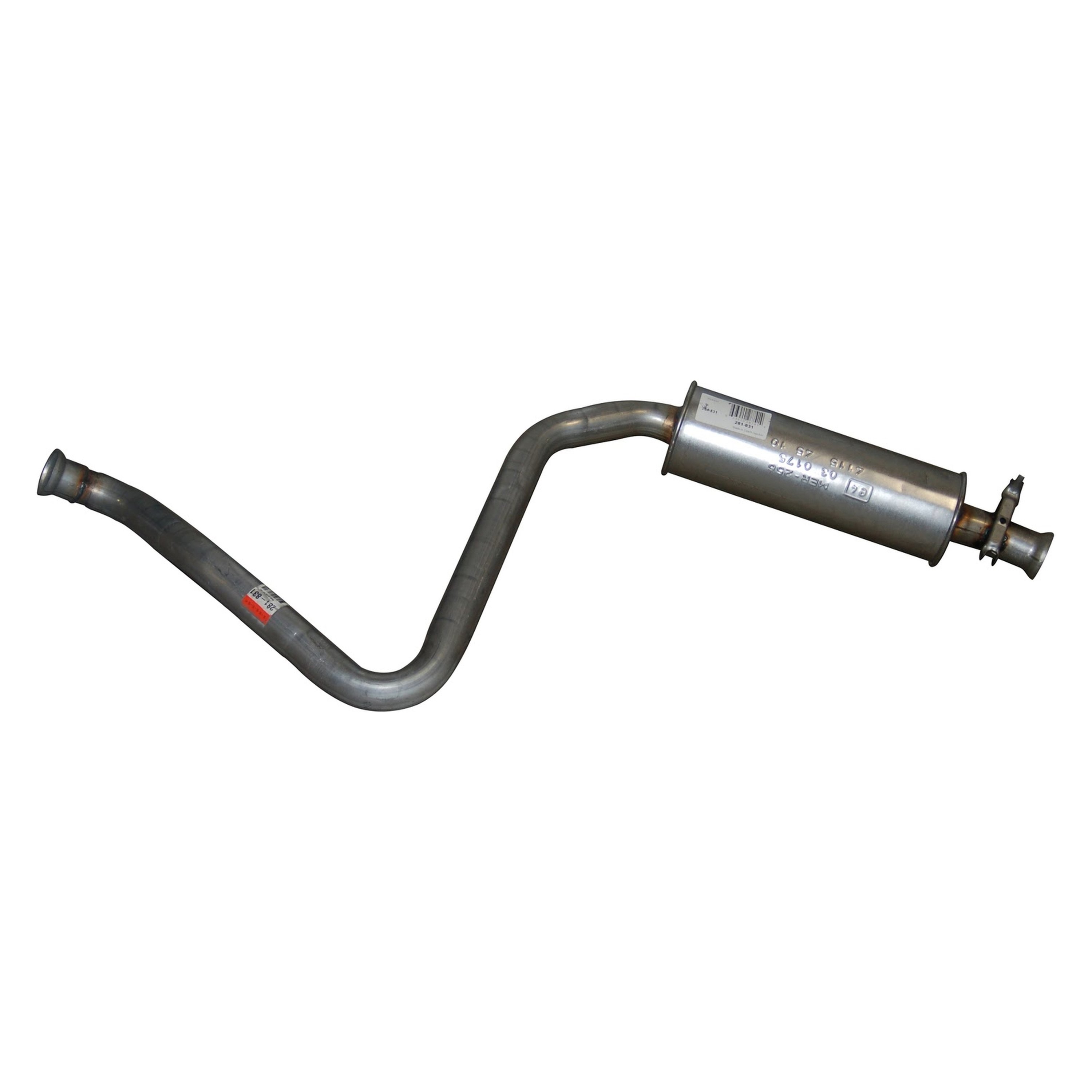 Bosal® 281831 Center Exhaust Resonator and Pipe Assembly