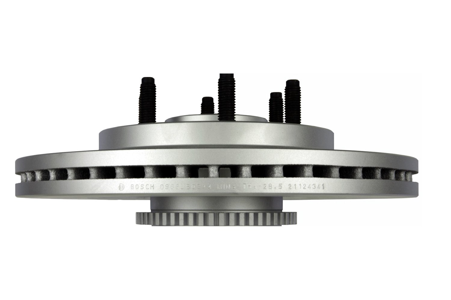 Bosch® 20010347 QuietCast™ Premium Vented Front Brake Rotor and Hub