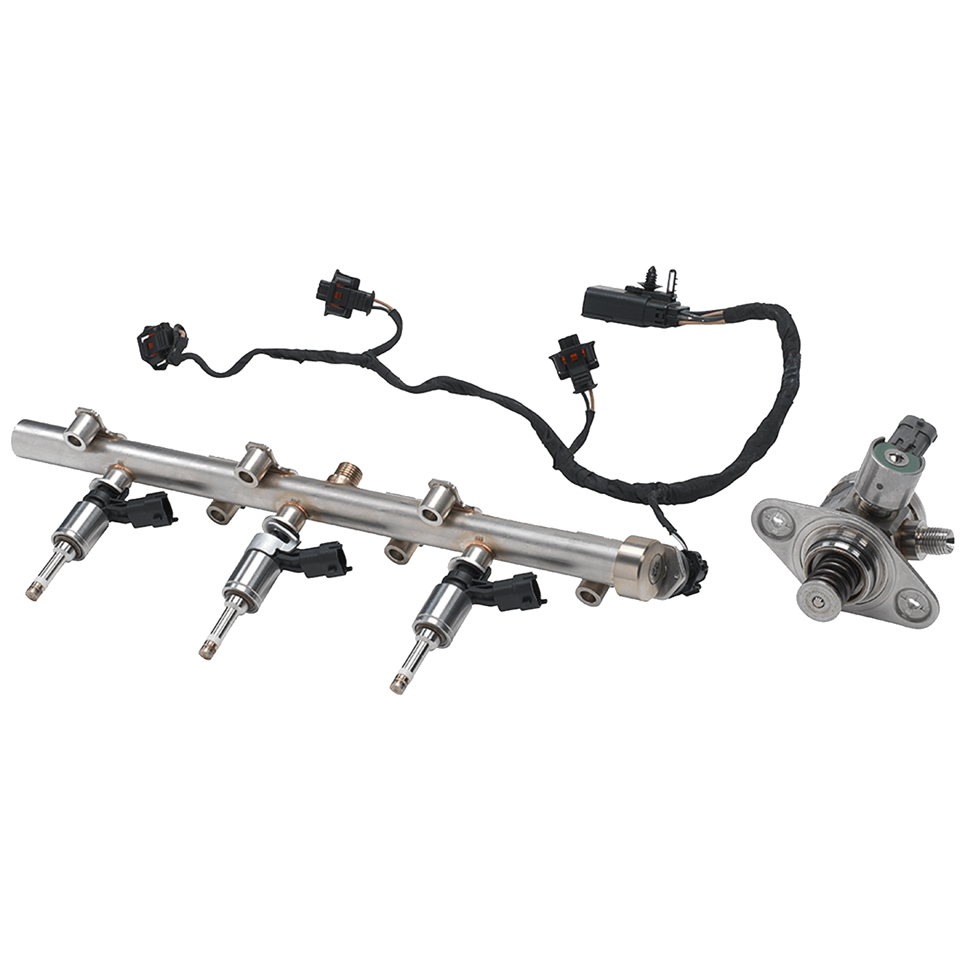 Gasoline Direct Injection Rail Assembly