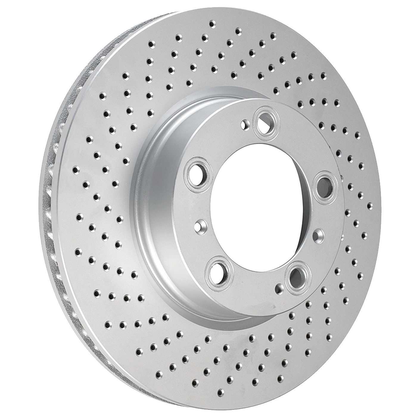 Coated Drilled Brake Rotor
