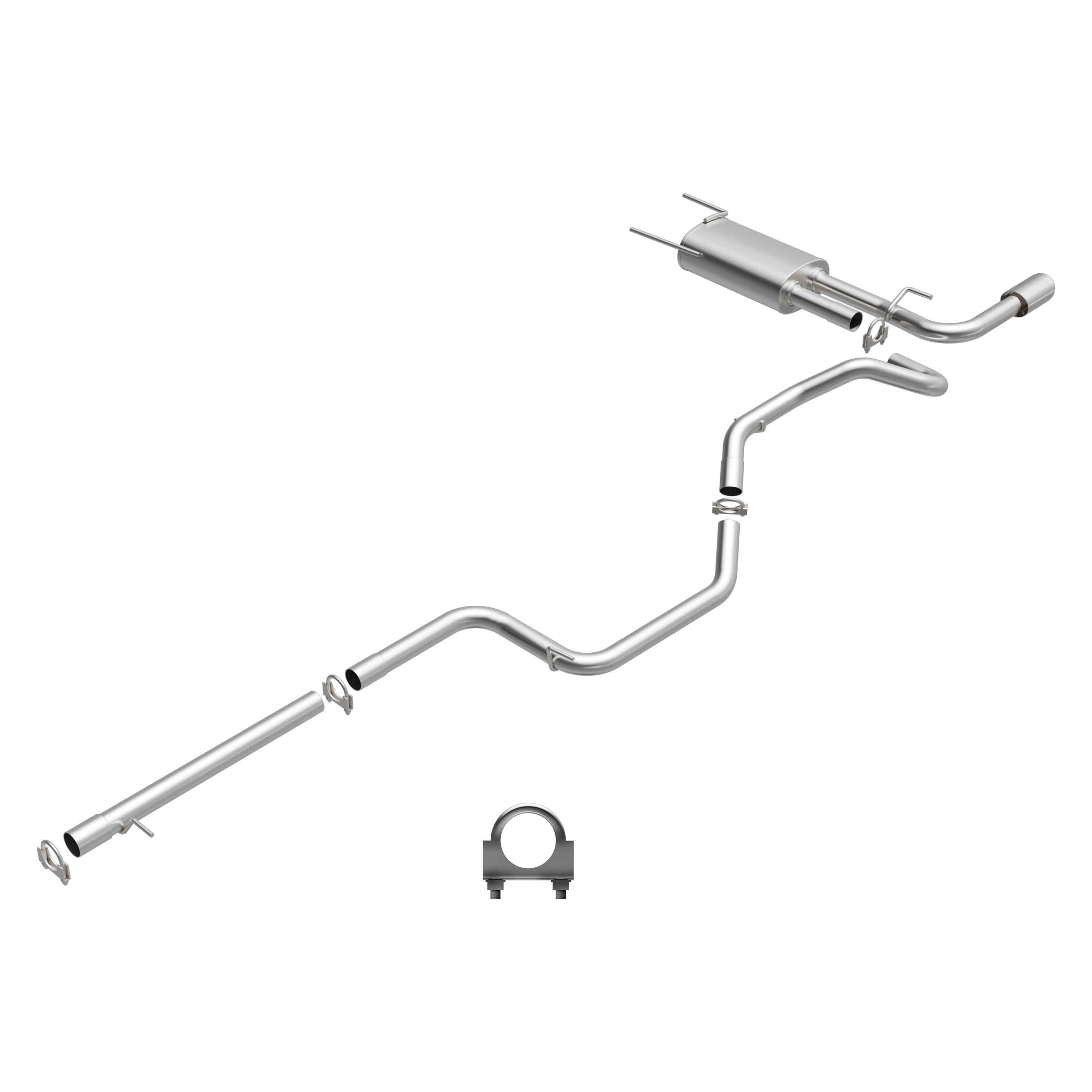 BRExhaust® 1060430 DirectFit Series™ Exhaust Kit