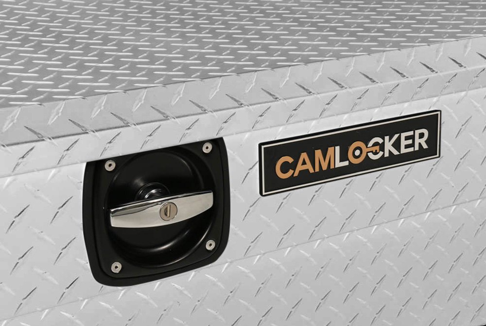 Cam-Locker Low Profile Single Lid Crossover Tool Box with Rail (Tool Box Polished)
