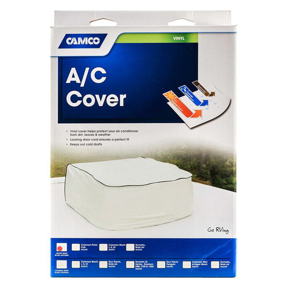 Camco® 45392 Arctic White RV Air Conditioner Cover for Dometic RV
