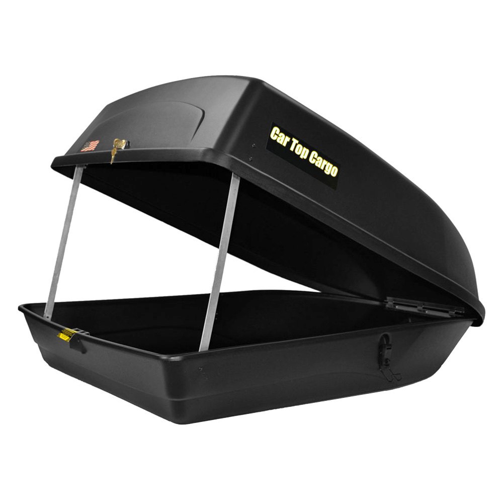 Car Top Cargo® CTC18S Roof Cargo Box (57" L x 39" W x 19" H, 18 cu. ft)