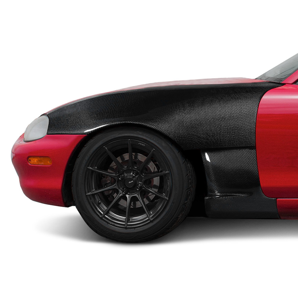 Carbon Creations® 118769 - Delta Style Carbon Fiber Front Fenders