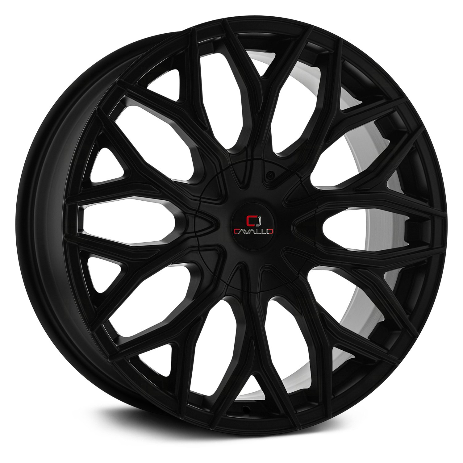 CAVALLO® CLV-37 Wheels - Satin Black Rims