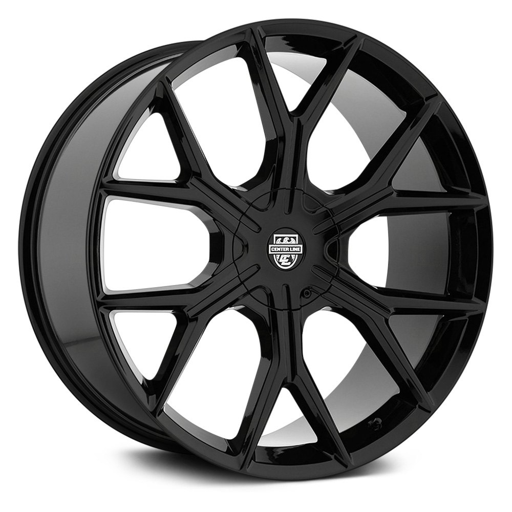 Center Line 840b St3 Slingshot Wheels Gloss Black Rims
