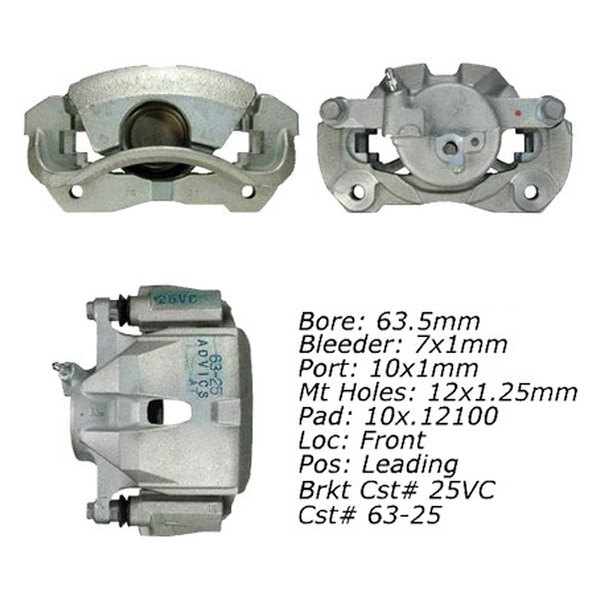 Centric 141.44271 Front Brake Caliper