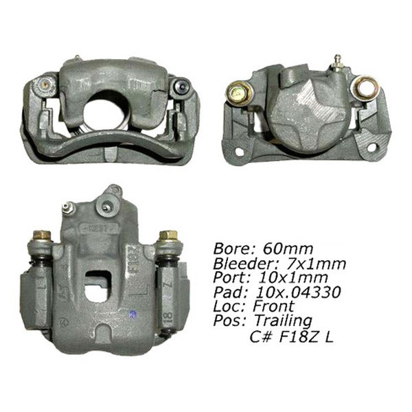Centric® 142.44109 Posi Quiet™ Loaded Front Passenger Side Brake Caliper