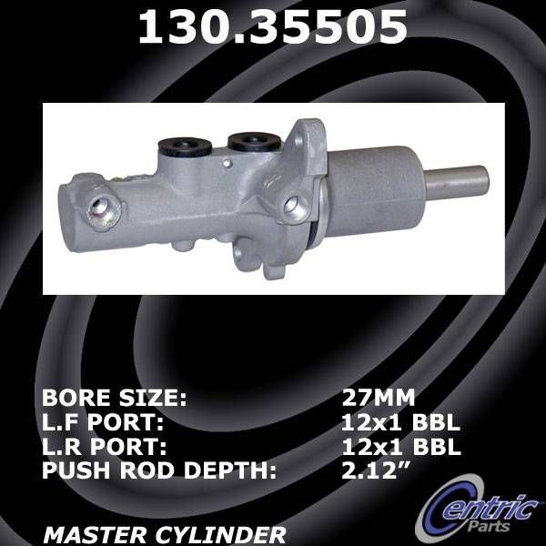Centric 130.44505 Brake Master Cylinder 