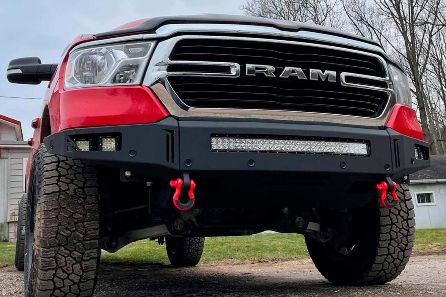 Chassis Unlimited® Ram 1500 2019 Octane Full Width Blacked Front