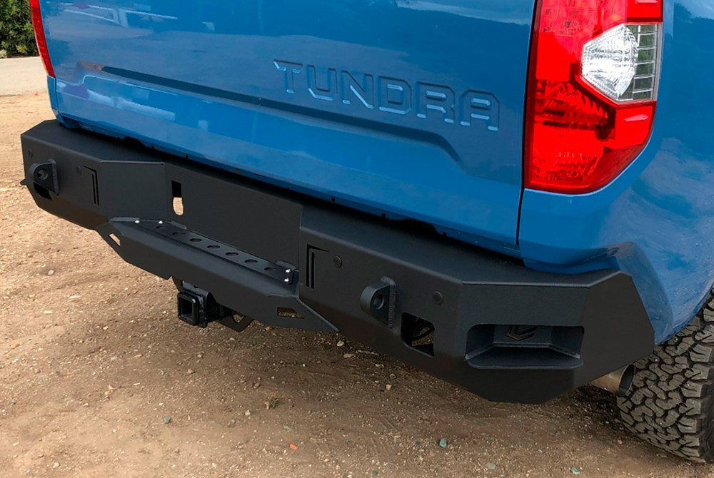 Chassis Unlimited® Toyota Tundra 2014 Octane Full Width Blacked Rear HD Bumper