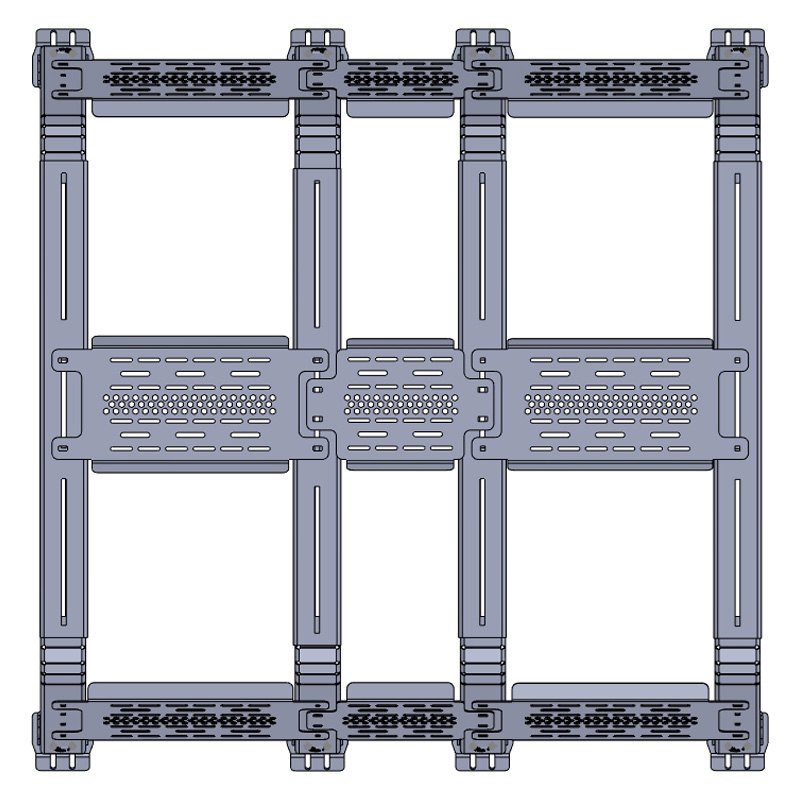 Chassis Unlimited® CUB970152 Thorax Bed Rack System