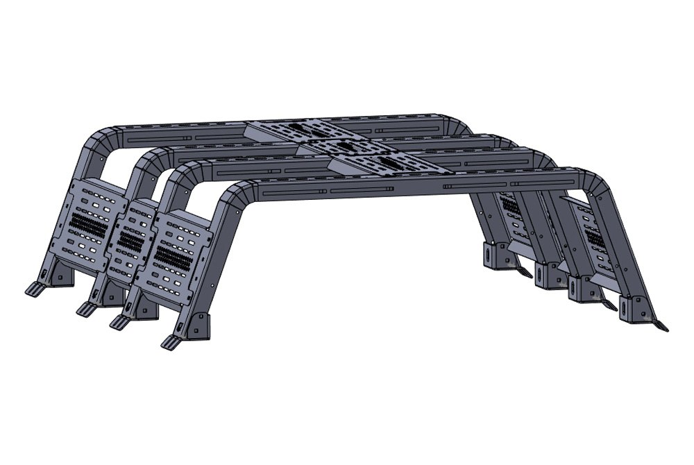 Chassis Unlimited® CUB970152 Thorax Bed Rack System