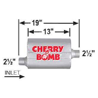 Cherry Bomb 29150 Federal Pro Direct Fit Catalytic Converter 
