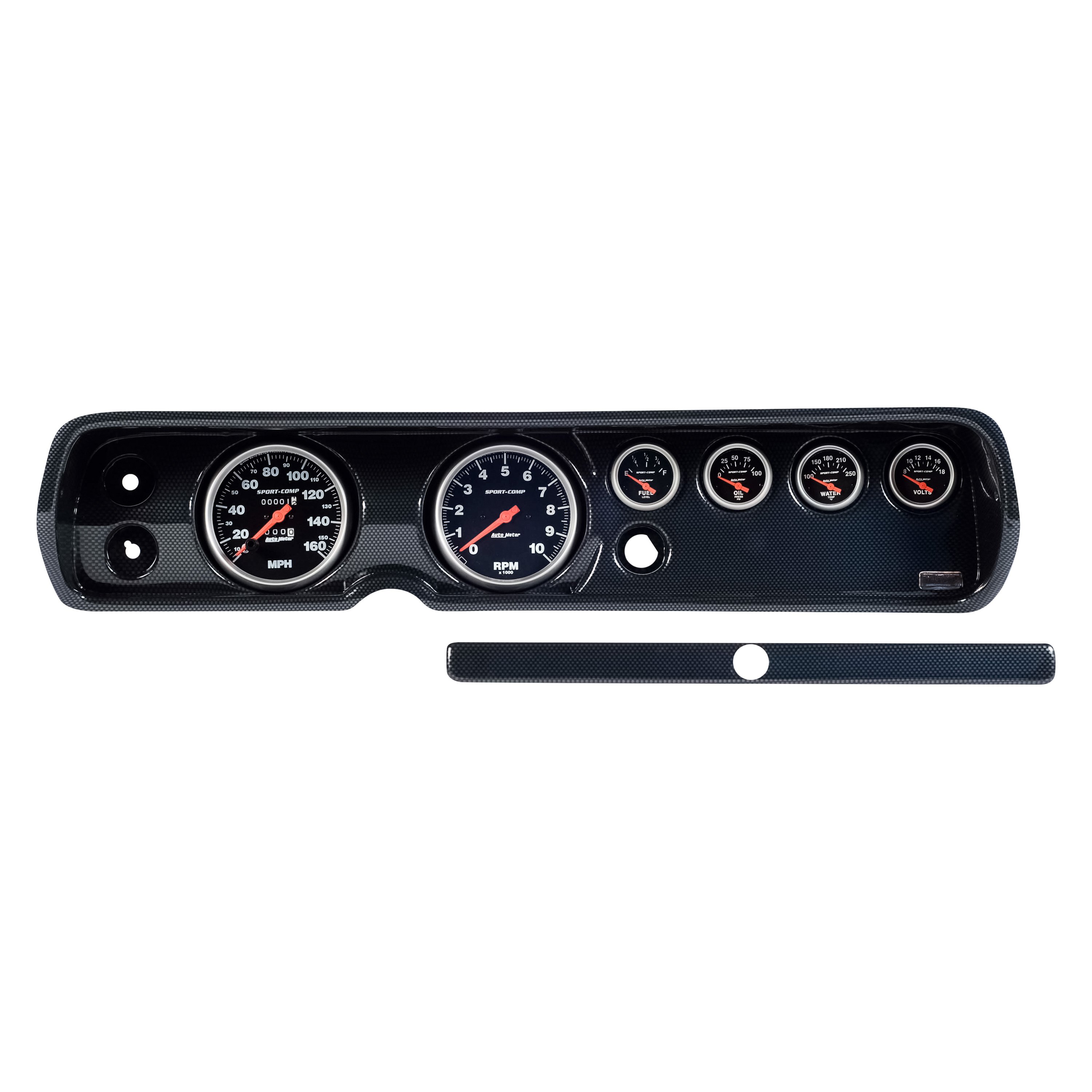 Classic Dash® Chevy Chevelle 1965 Dash Gauge Panels