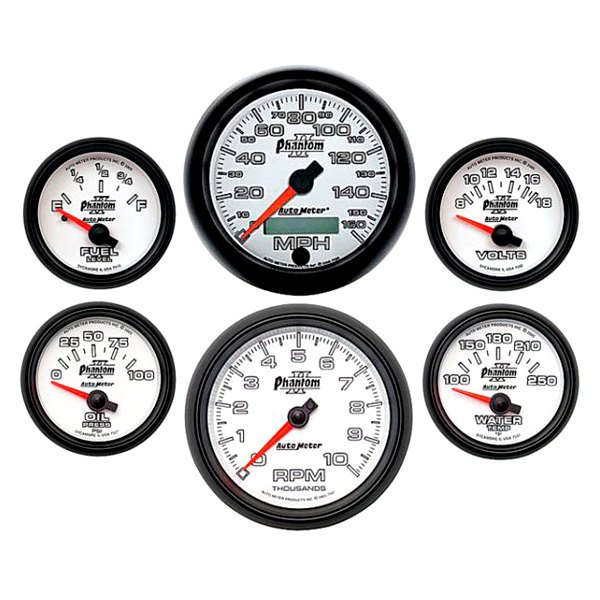 Classic Dash® 107951113 6Gauge Instrument Cluster Kit with Autometer