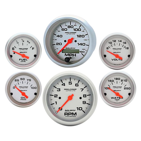 Classic Dash® 612660313 6Gauge Instrument Cluster Kit with Autometer