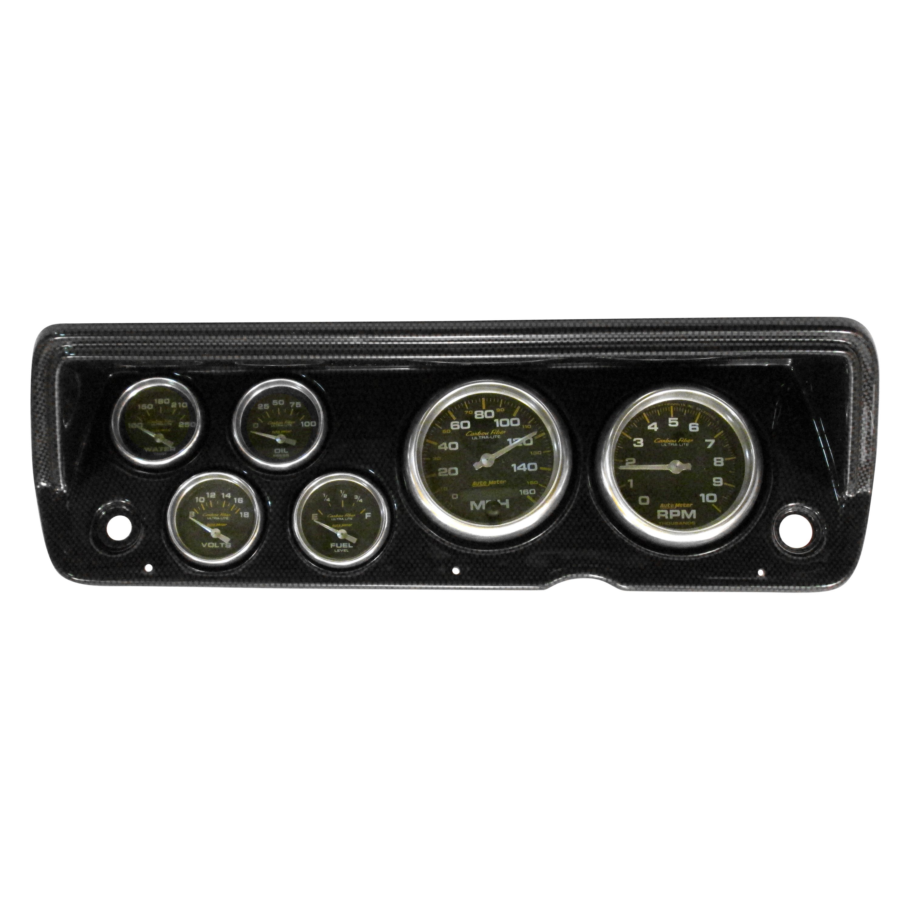 Classic Dash® Plymouth Duster 1972 Dash Gauge Panels