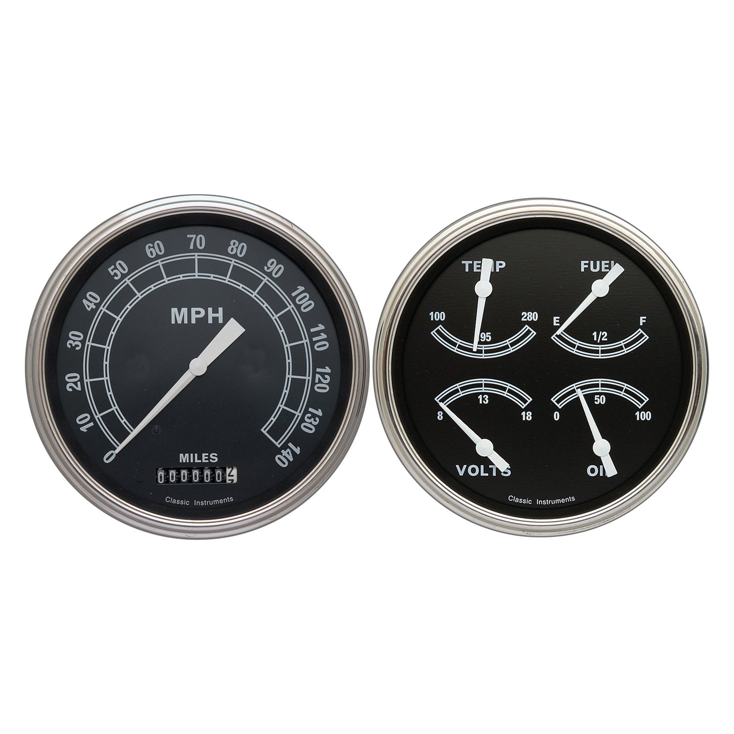 Classic Instruments® Traditional Series Chevy Package Gauge Set