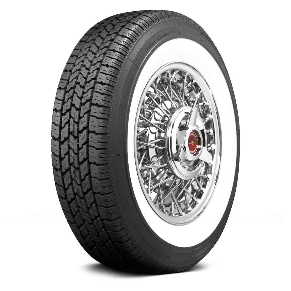 Coker Tire P215/75R14 P CLASSIC 2 1/2 WW INCH WHITEWALL Classic / Muscle / ...