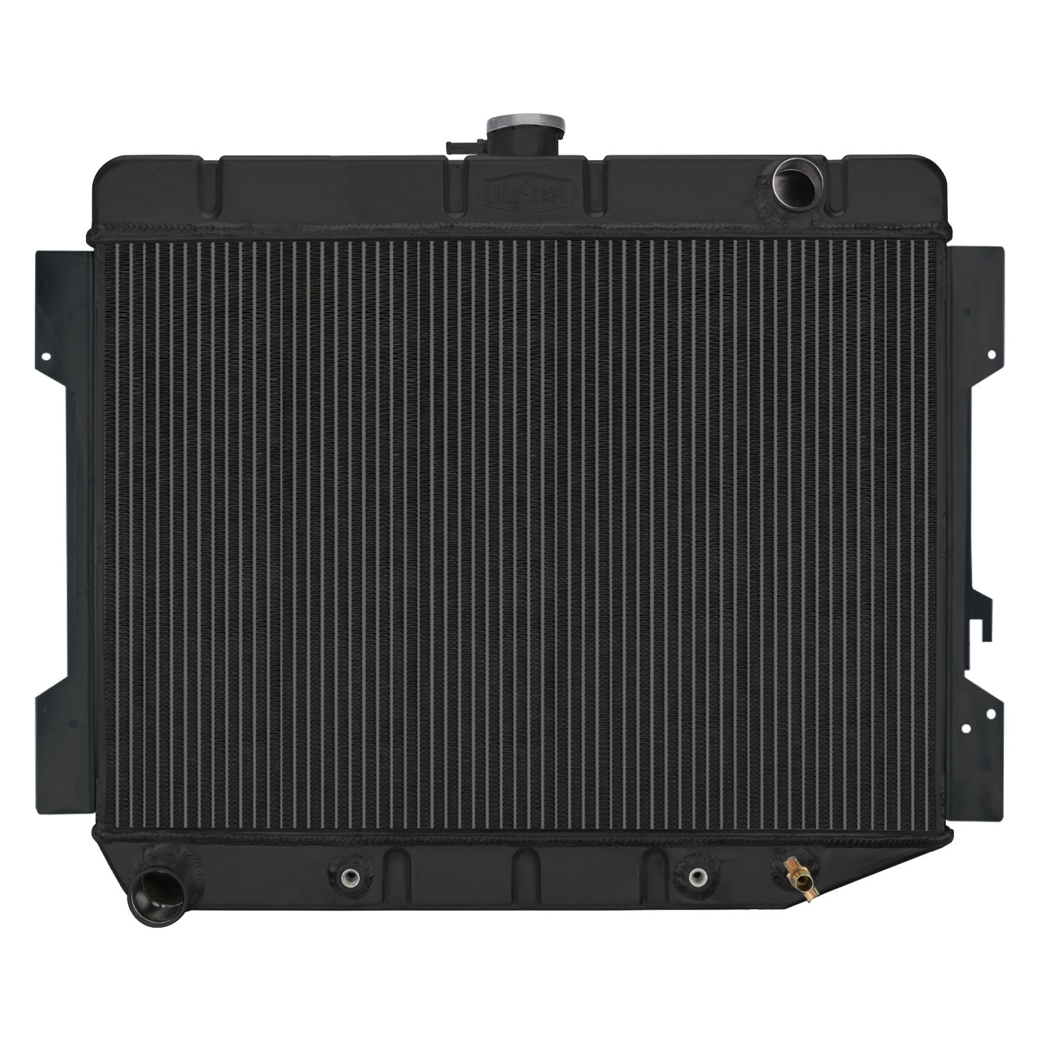 Cold Case® MOP754AB - Black Night Rider™ Engine Coolant Radiator