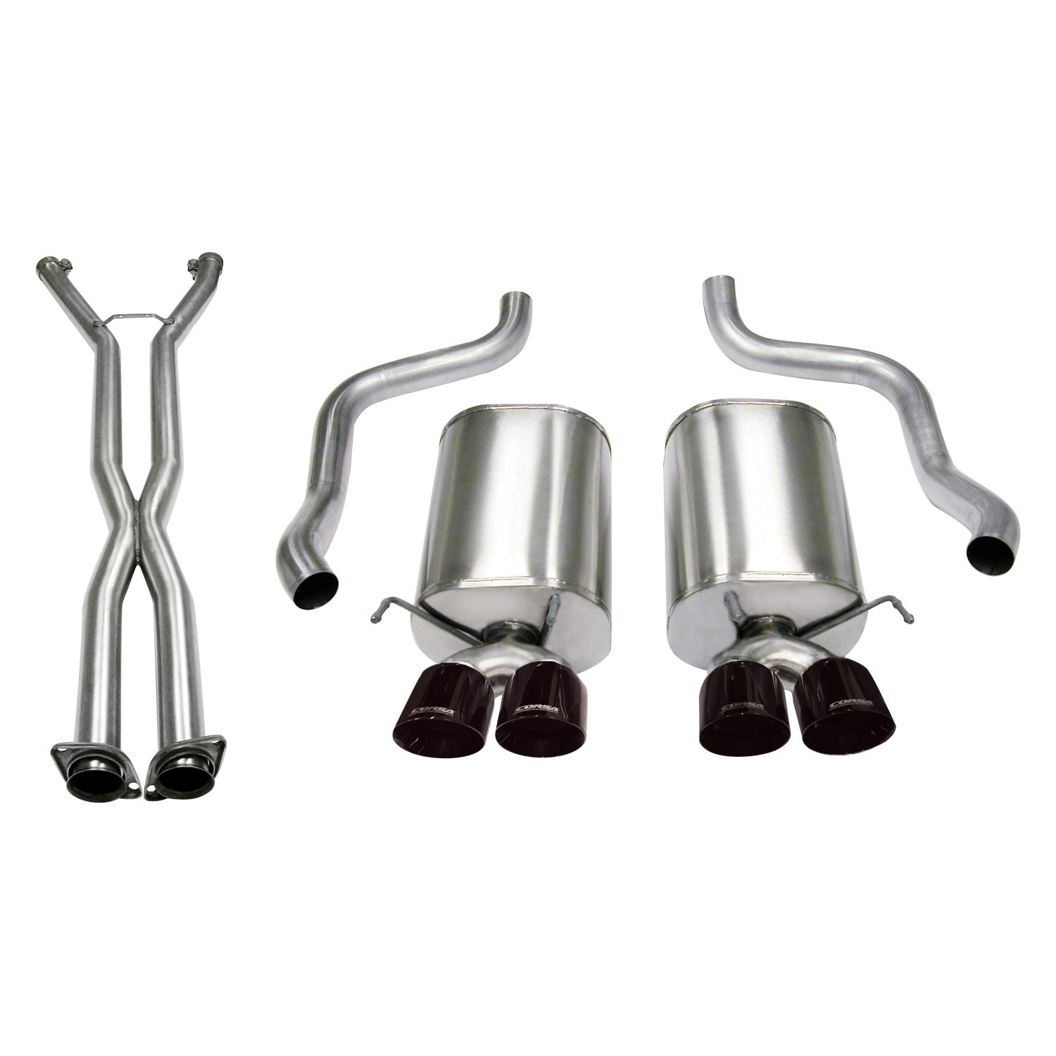 Corsa Sport 3.0 in Cat-Back | 2009-2014 Avalanche/Suburban/Yukon XL (14914) main image 1