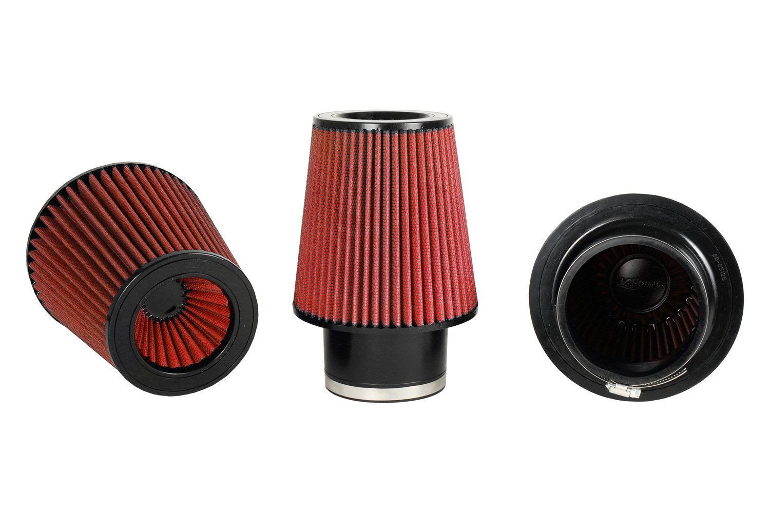 Corsa® 5125D - DryFlow 3D Dry Round Tapered Red Air Filter (4.5