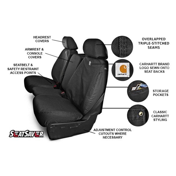 Covercraft Ssc3419cabn Seatsaver Carhartt 1st Row Brown Seat Covers - Carhartt Seat Covers Carid Covercraft Ssc3419cabn Seatsaver Carhartt 1st Row Brown Seat Covers - Carhartt Seat Covers Carid