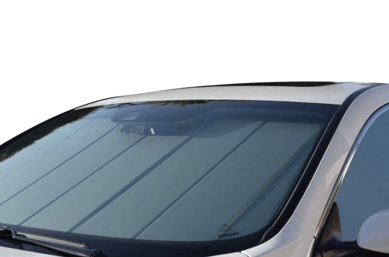CoverCraft Silver Sunscreen Folding Sun Shade Custom Fit Heat Shield UV10540SV