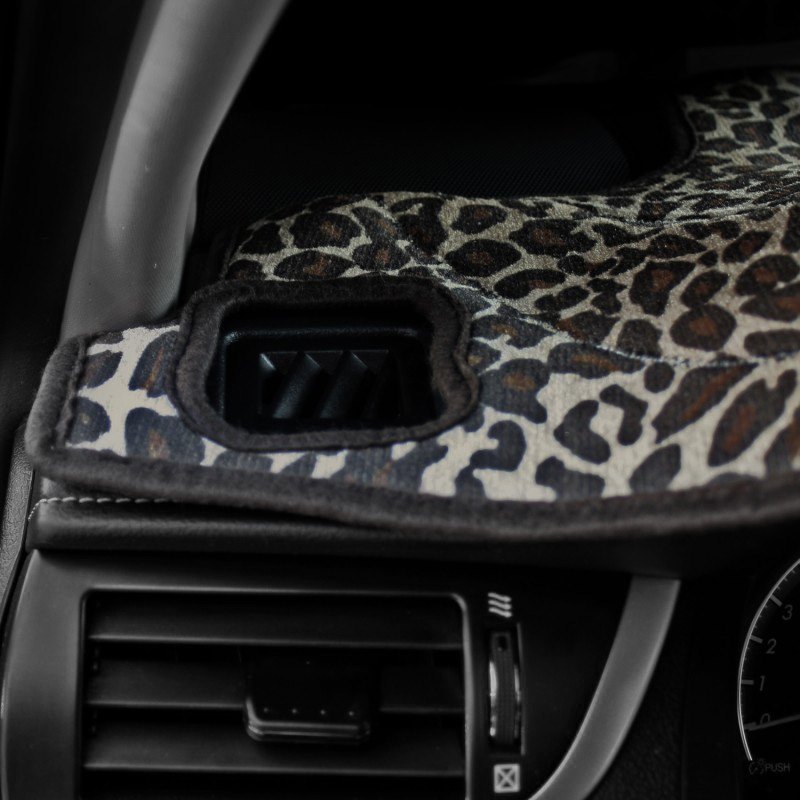 Coverking Fashion Print Dash Cover, Zebra & Leopard Print Dashboard Cover