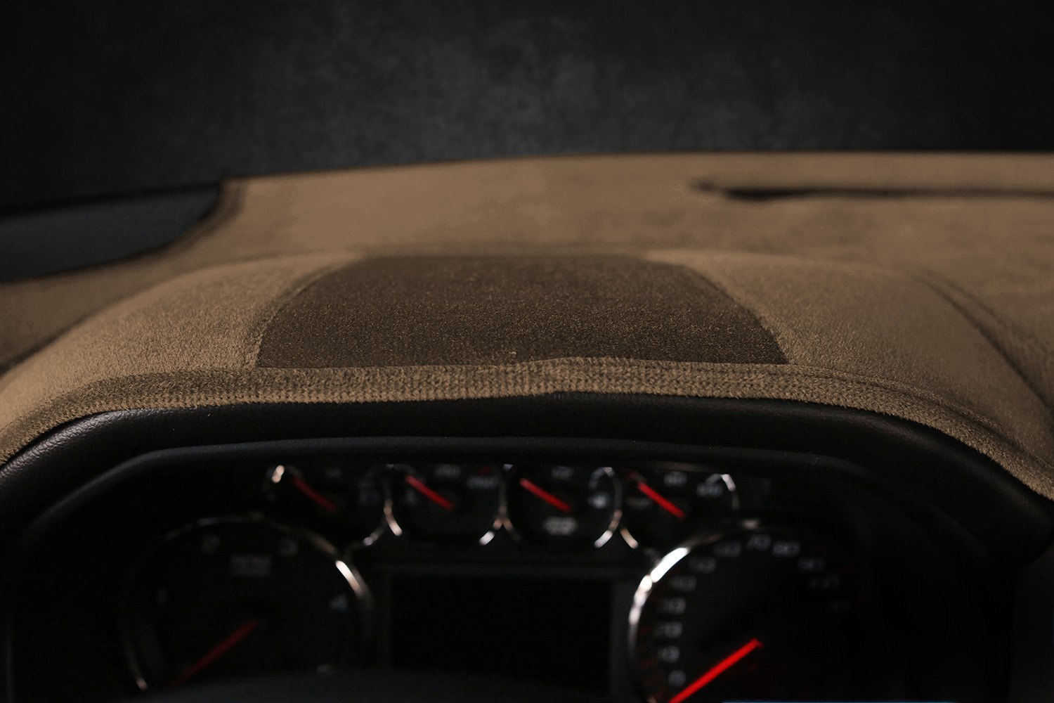 Coverking® - Chevy Silverado 2500 HD With Lower Glove Box 2008 Suede Custom Dash  Cover