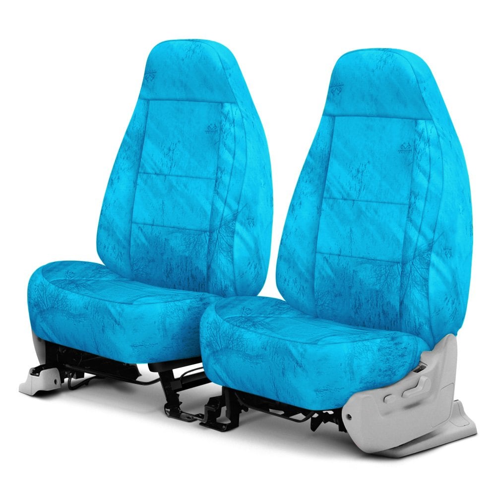 light blue seat covers
