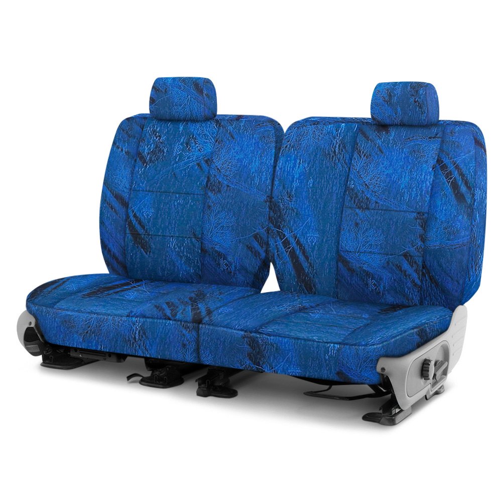 blue camo seat covers realtree